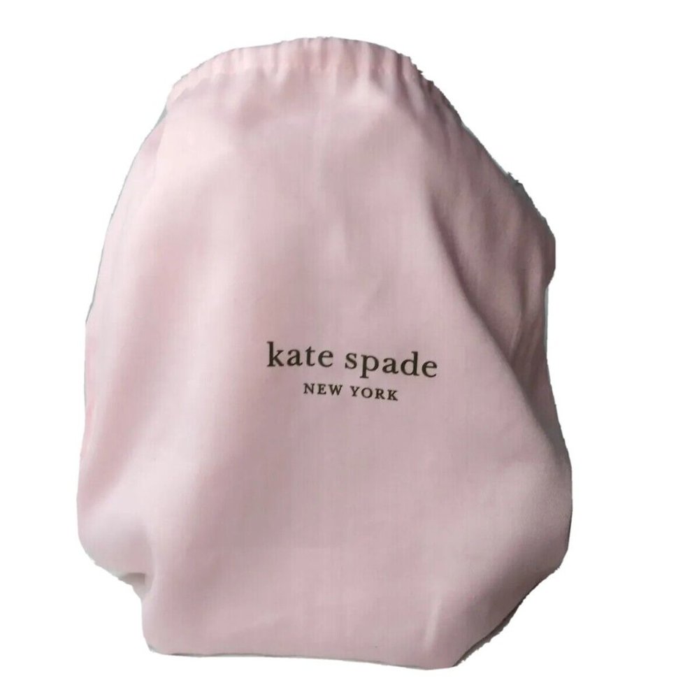 Kate Spade Polly MINI Convertible Backpack Peach~White Leather Purse SMALL - Picture 8 of 8